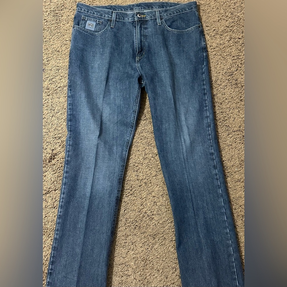 Men’s cinch jeans silver label size 38x34 bootcut